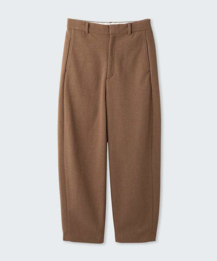 ストレッチジャージバレルパンツ