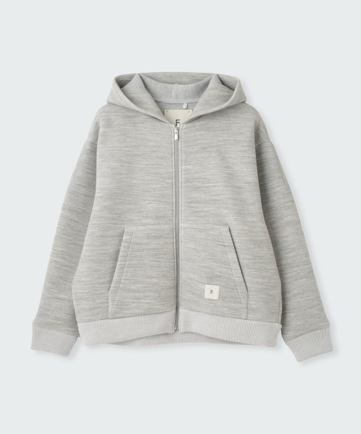 ダブルニットパーカー