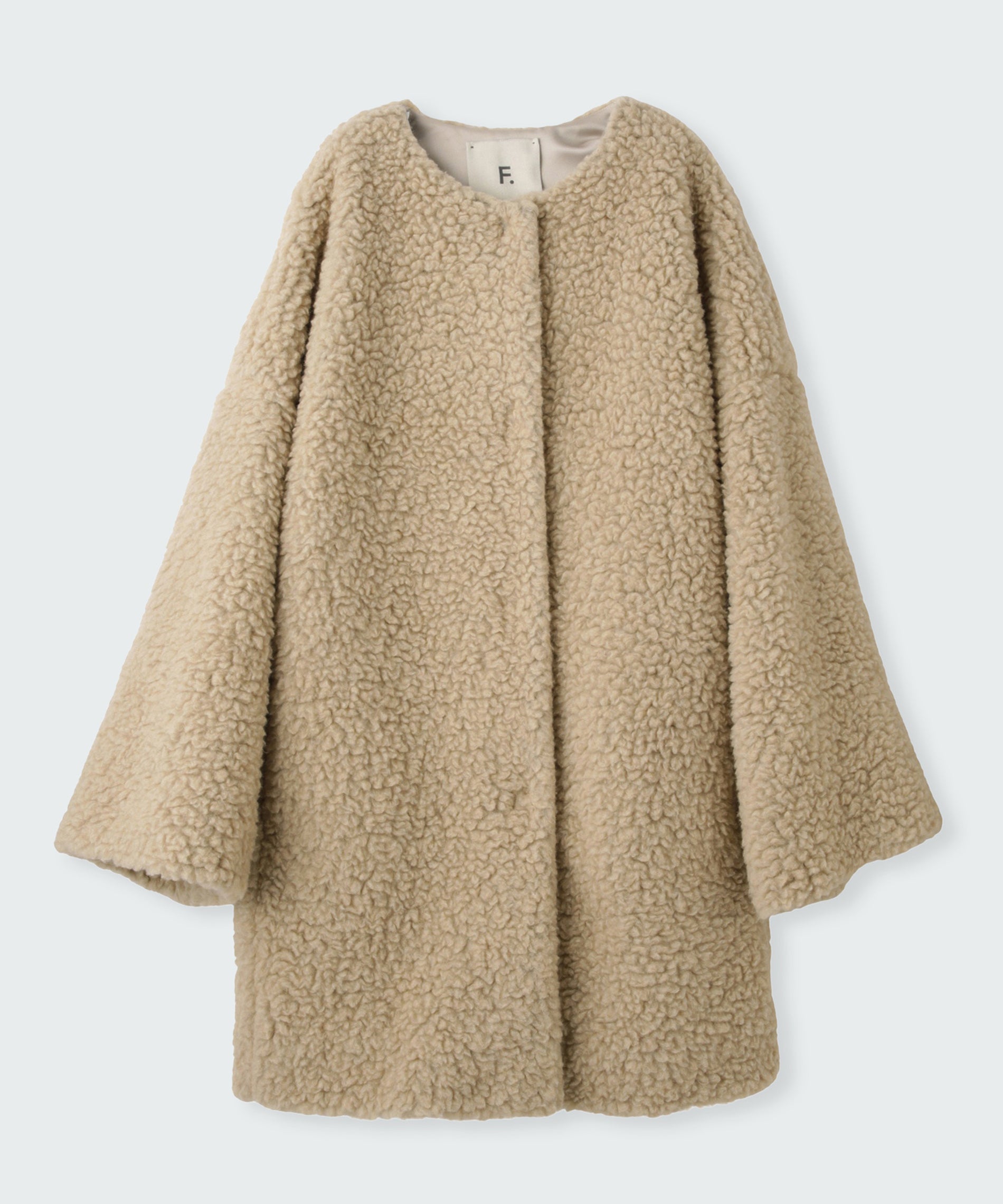 スライバーボアコート – FACE SANS FARD