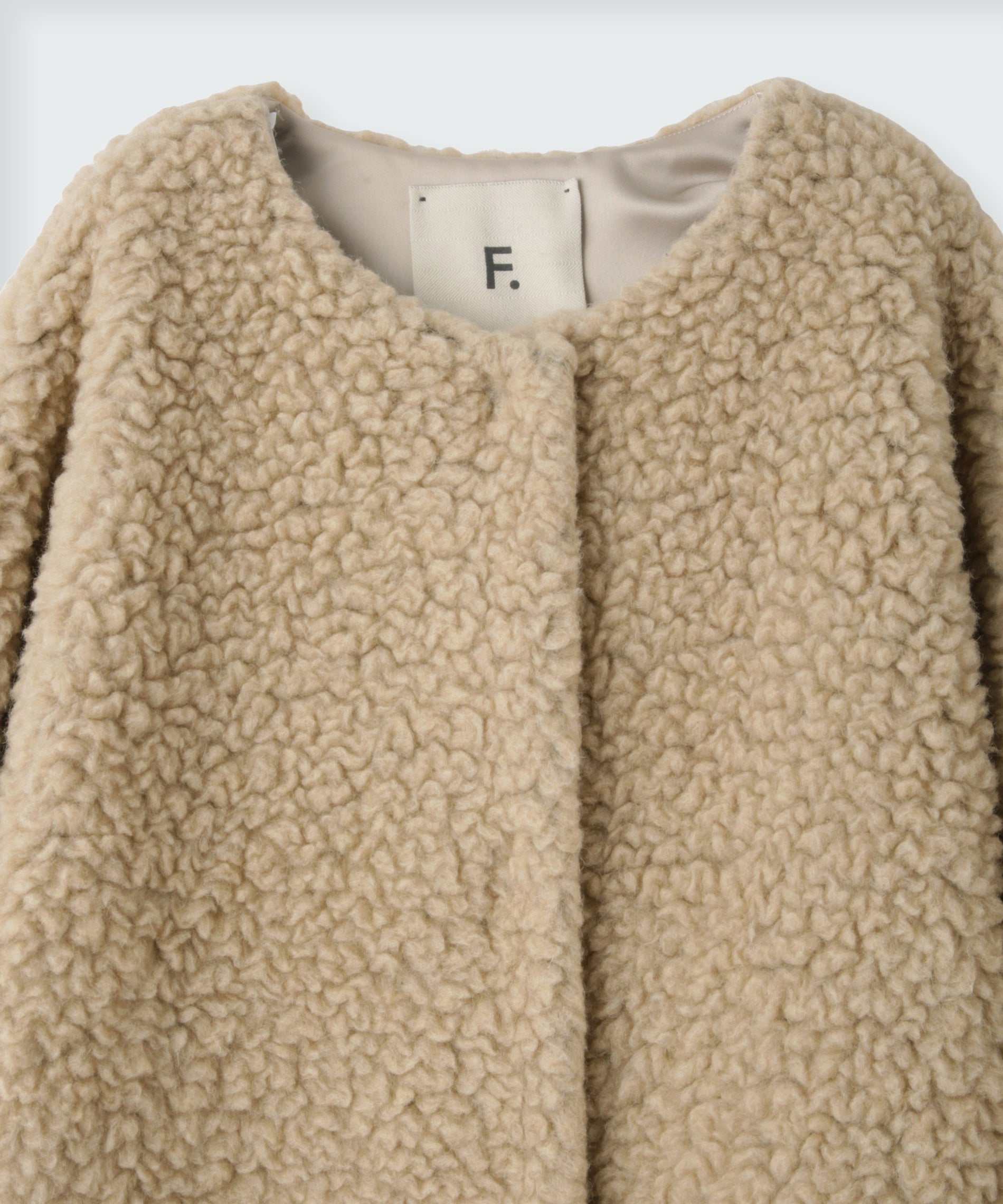 スライバーボアコート – FACE SANS FARD