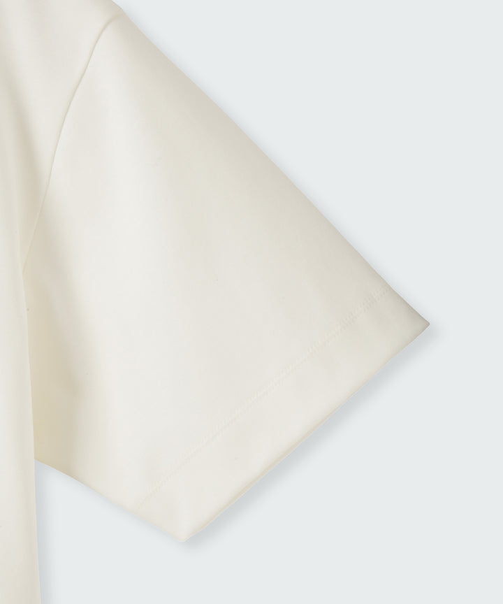 バックロゴプリントTシャツ