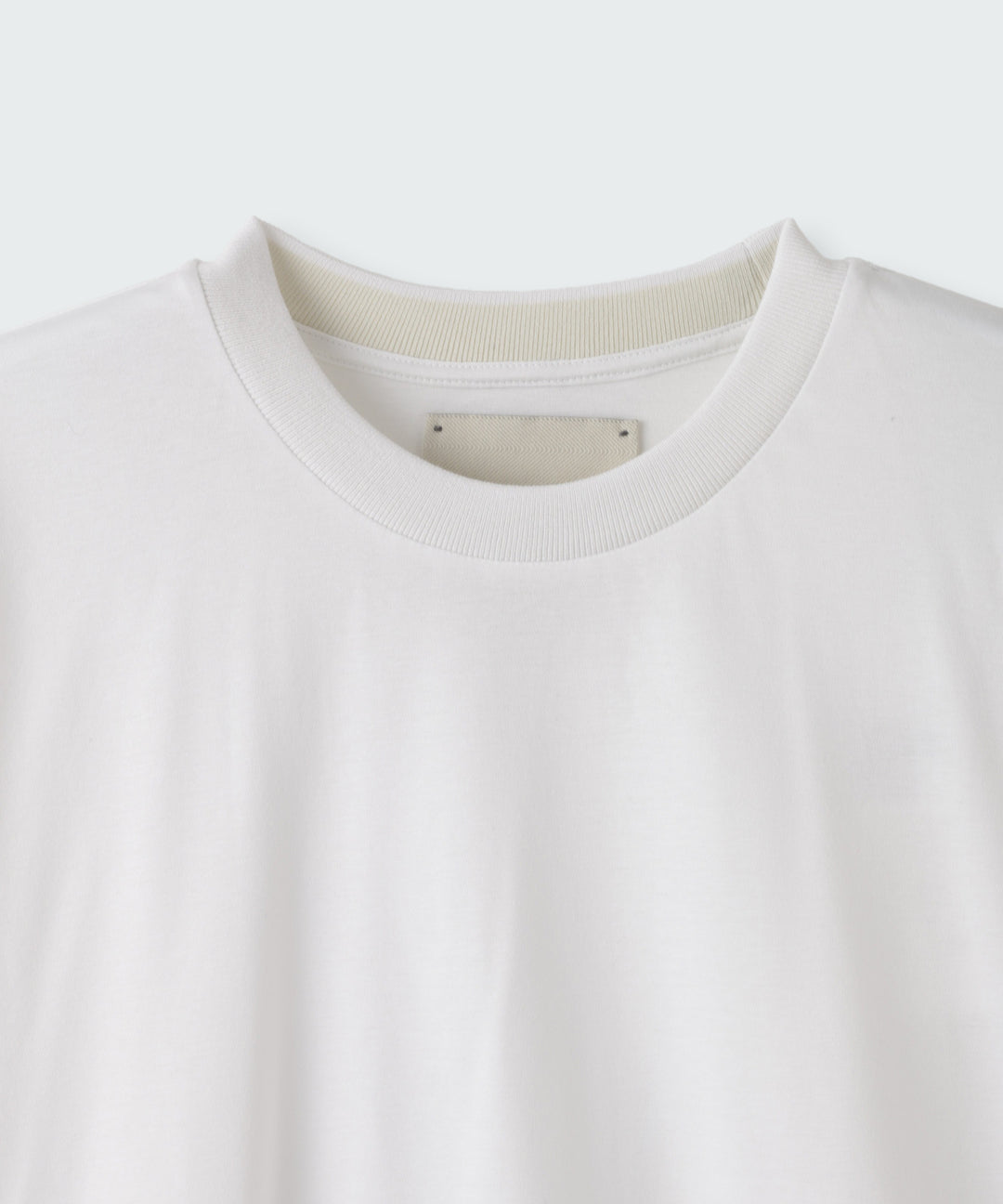 コットンスムースベーシックTシャツ