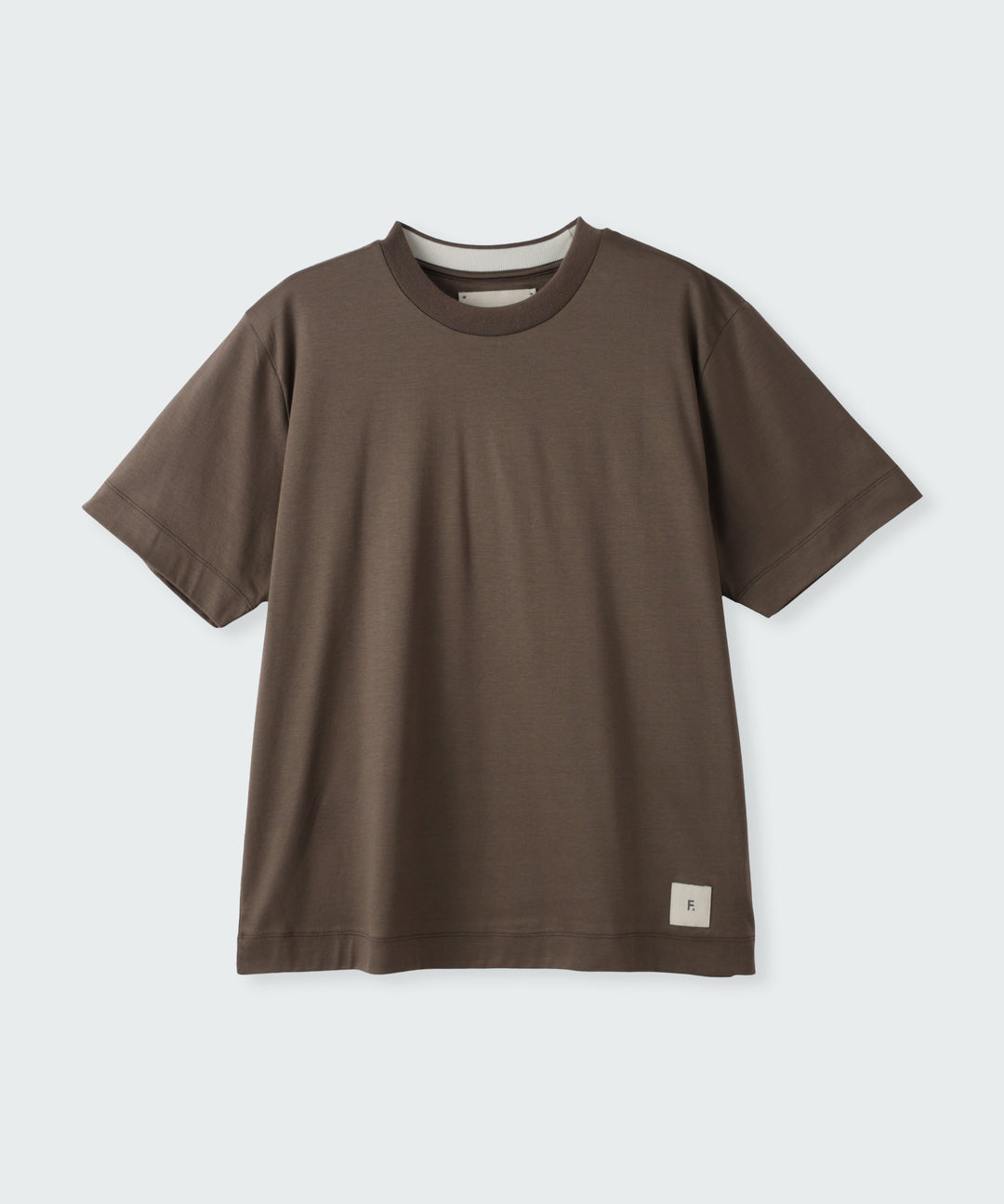 コットンスムースベーシックTシャツ