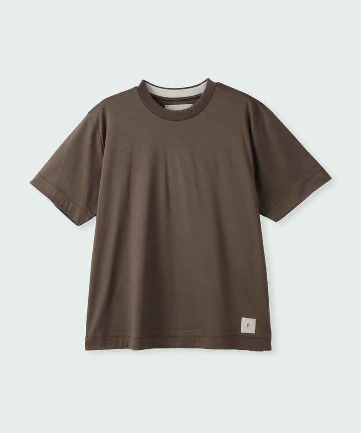 コットンスムースベーシックTシャツ