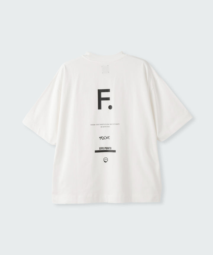 ハイゲージ天竺ロゴTシャツ
