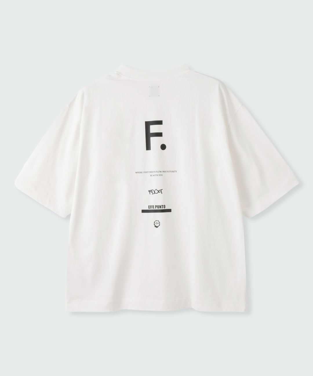 ハイゲージ天竺ロゴTシャツ
