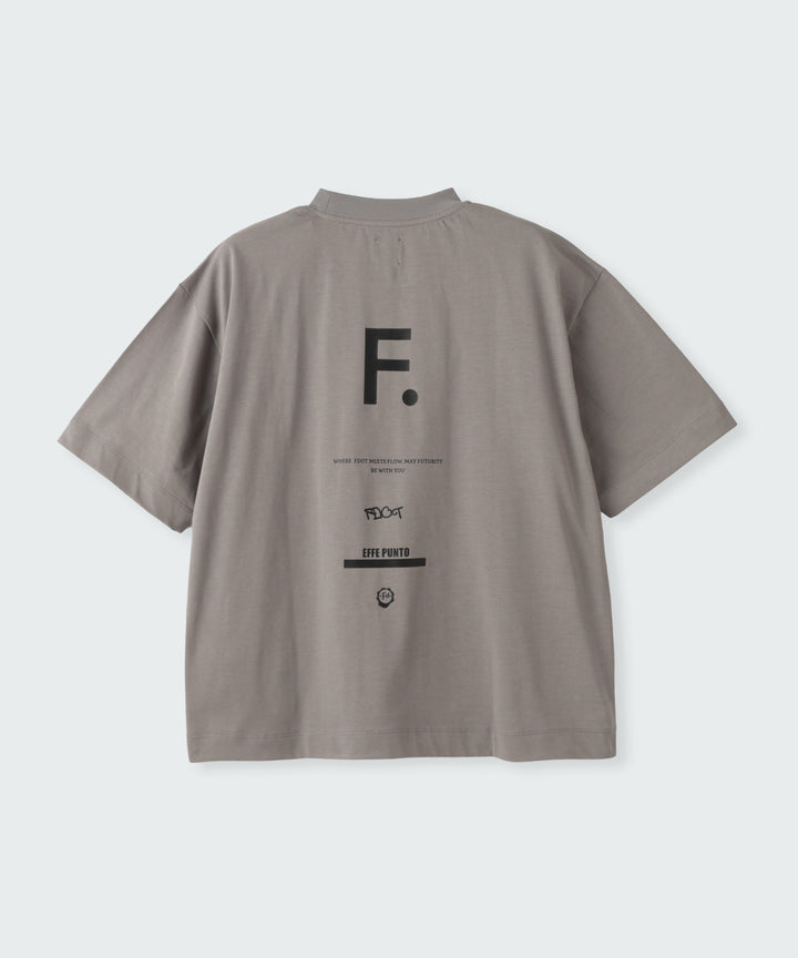 ハイゲージ天竺ロゴTシャツ