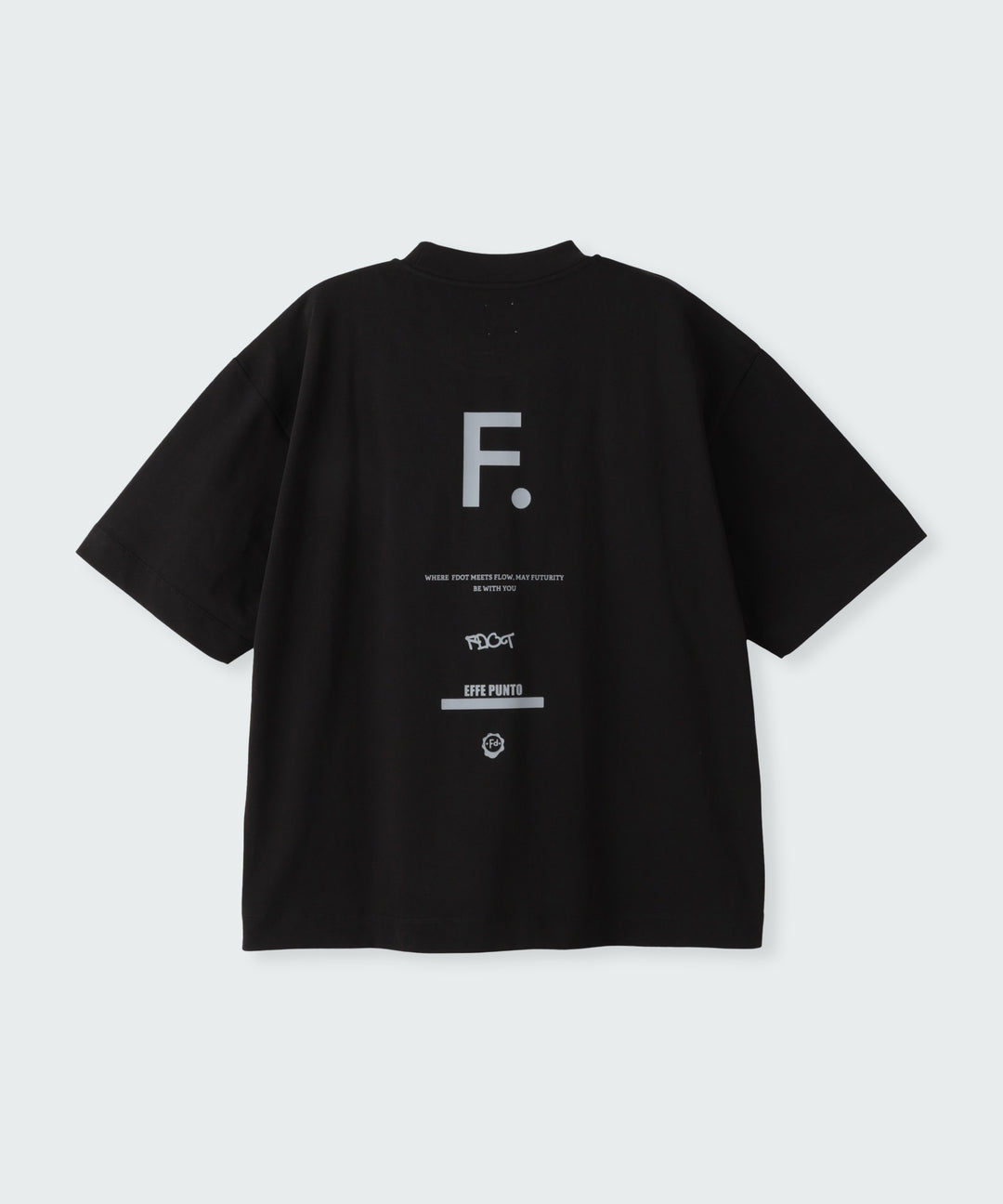 ハイゲージ天竺ロゴTシャツ