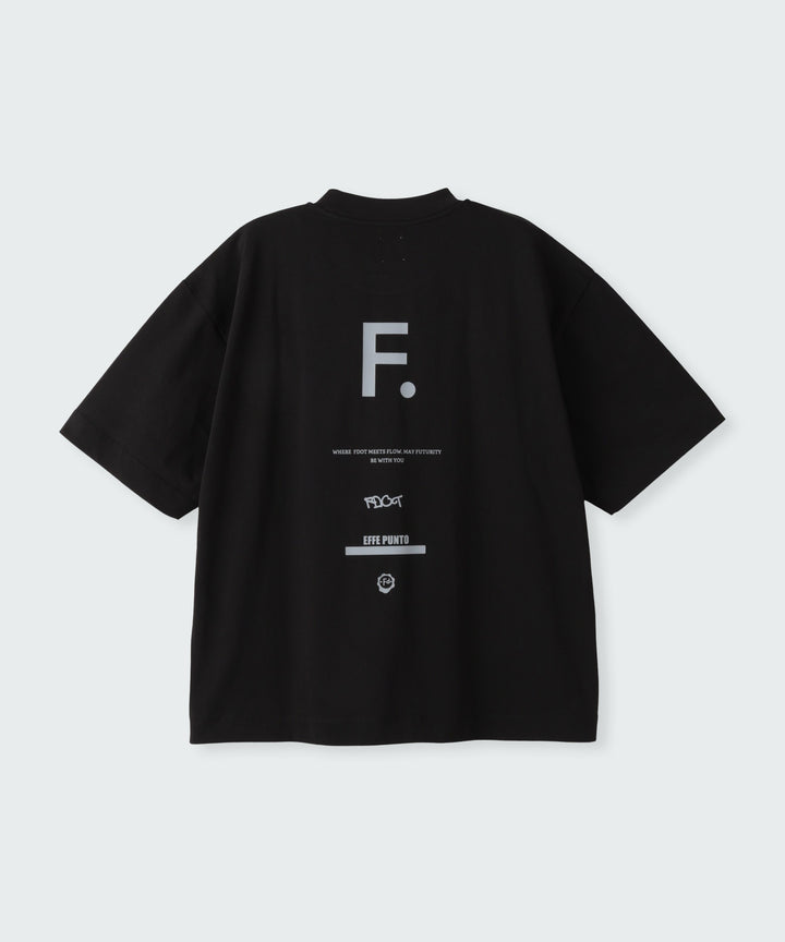 ハイゲージ天竺ロゴTシャツ