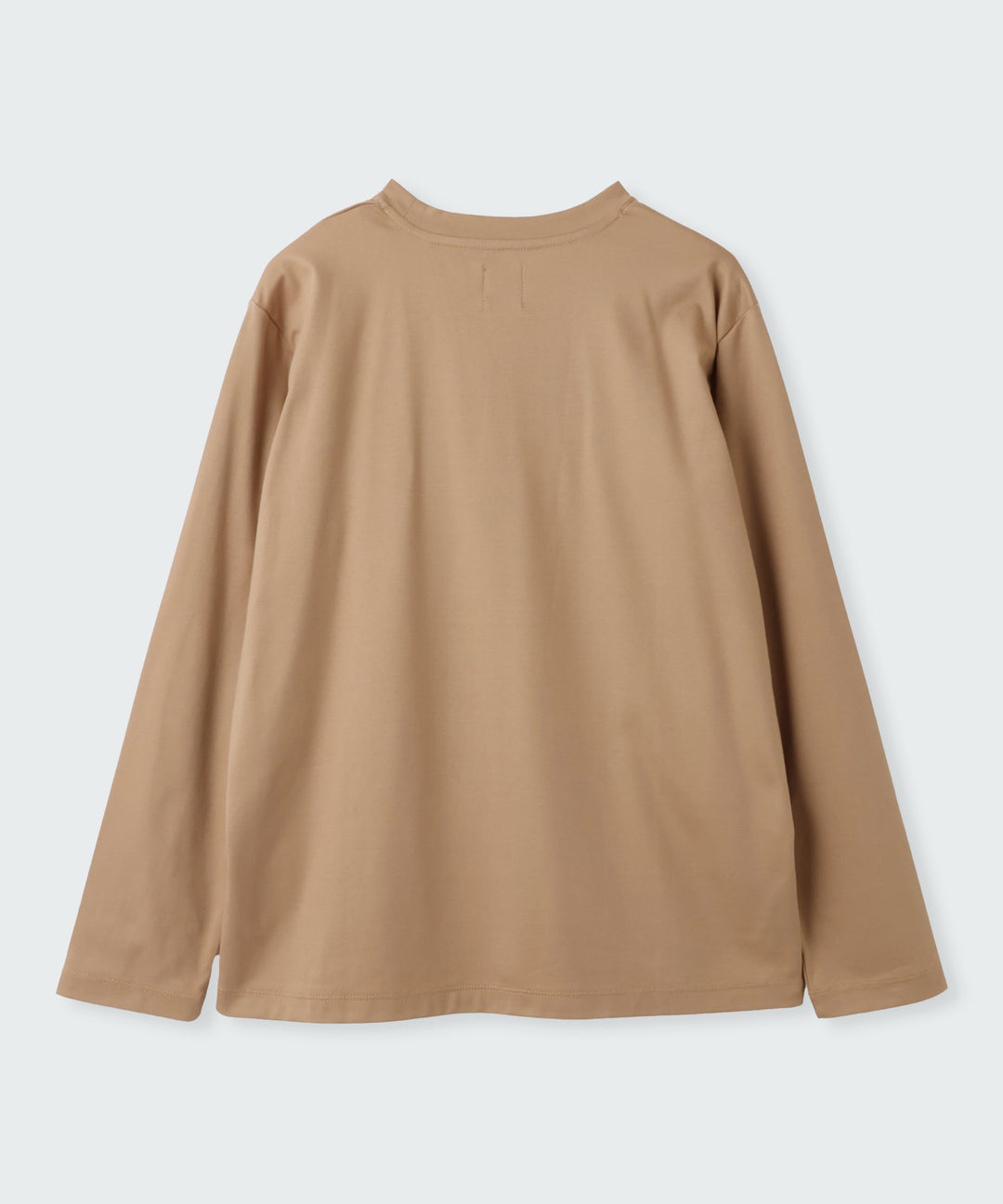 スムースコットングラフィックロングスリーブTシャツ