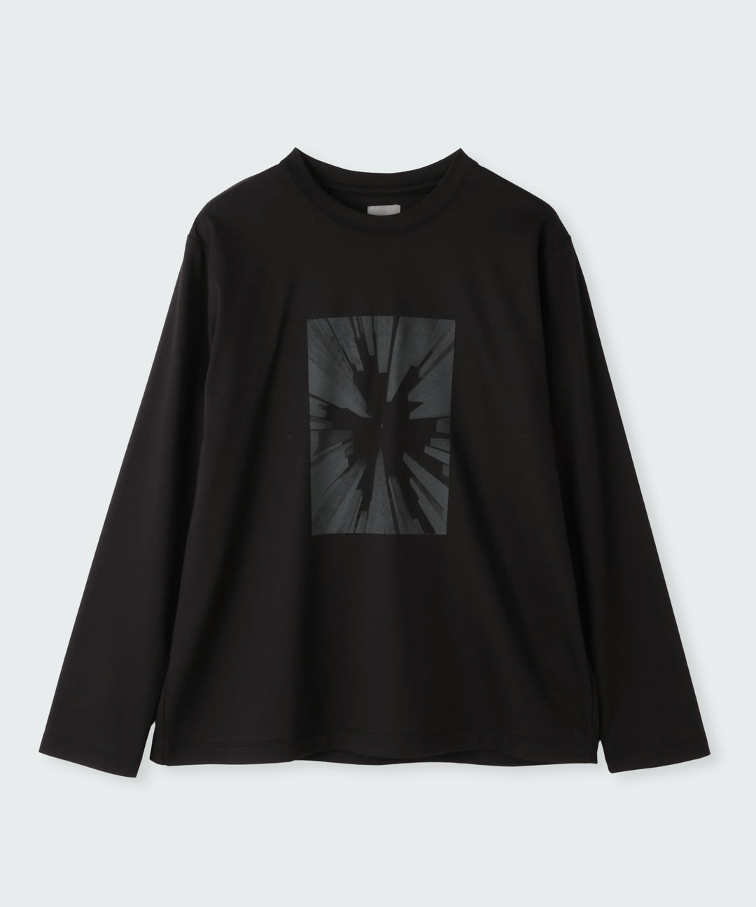 スムースコットングラフィックロングスリーブTシャツ