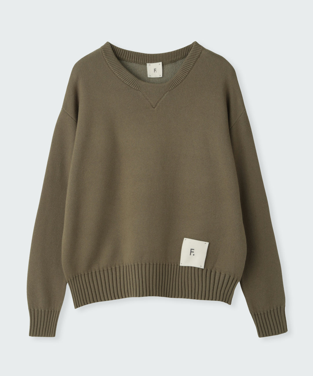 Wジャガードニット