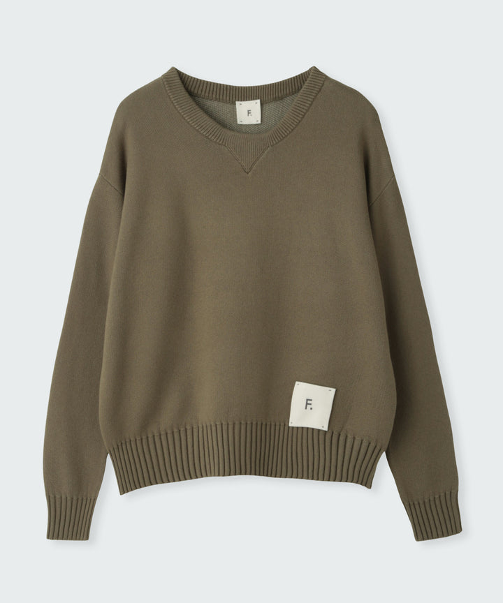 Wジャガードニット