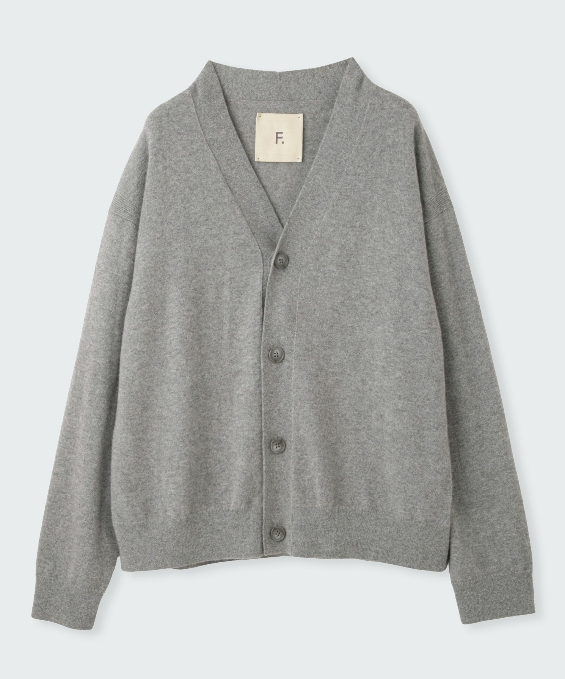 カシミヤVネックカーディガン – FACE SANS FARD