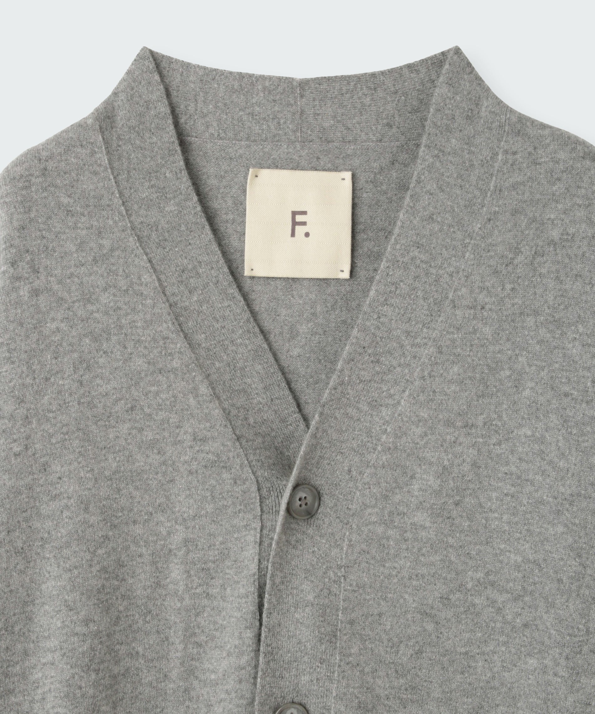 カシミヤVネックカーディガン – FACE SANS FARD