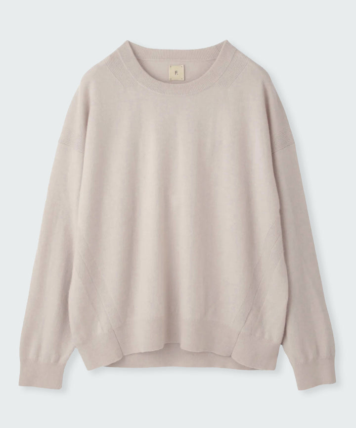 シンプルカシミヤニット