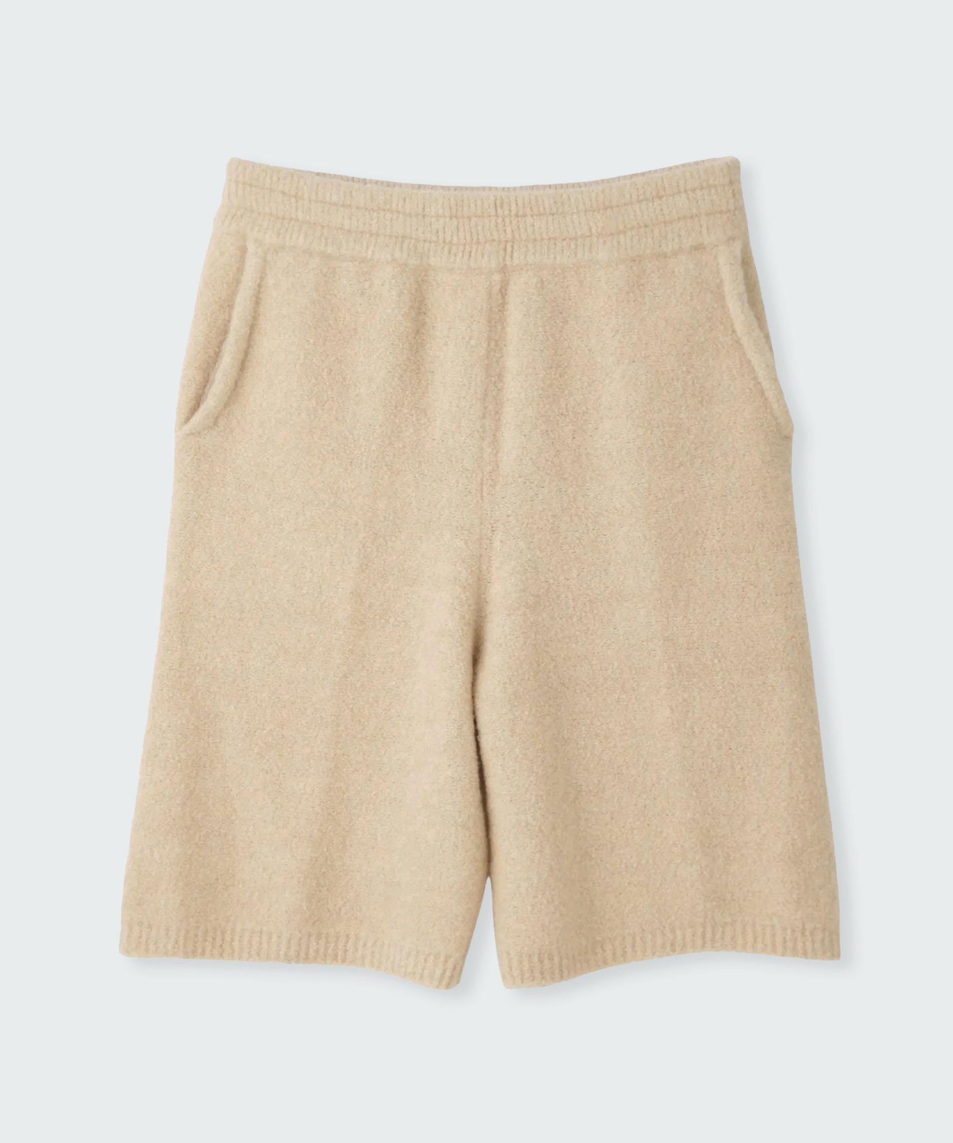 完売品　LYFT リフト ハーフパンツ　ベージュ ニットハーフパンツ – FACE SANS FARD