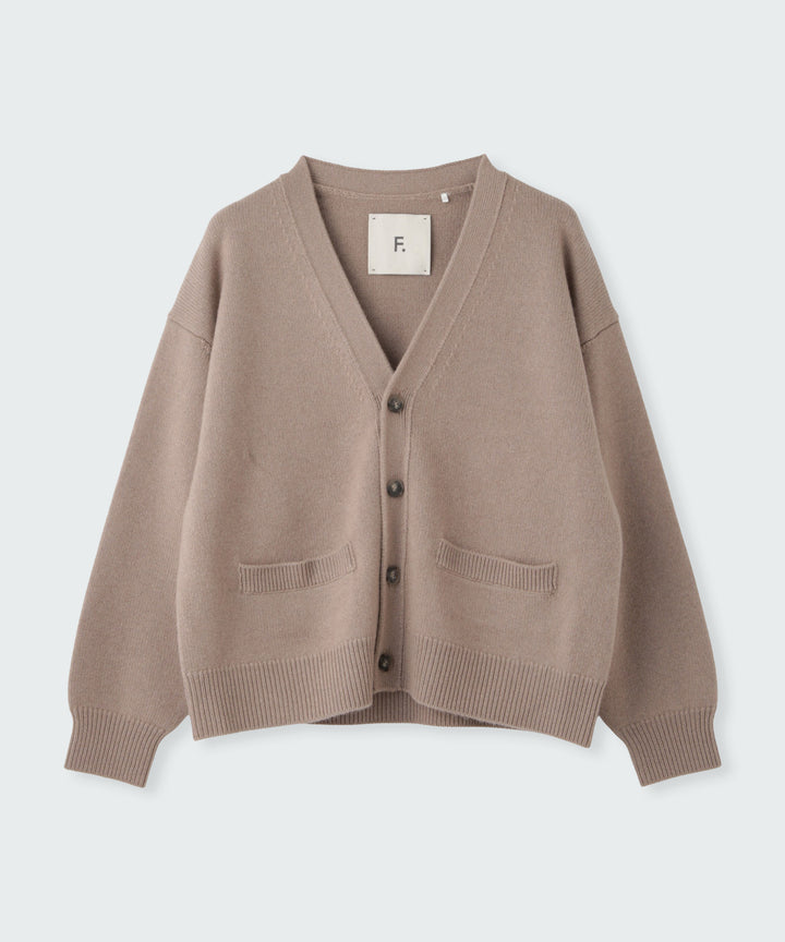 カシミヤニットカーディガン