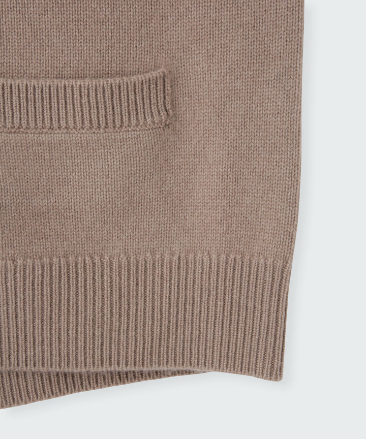 カシミヤニットカーディガン