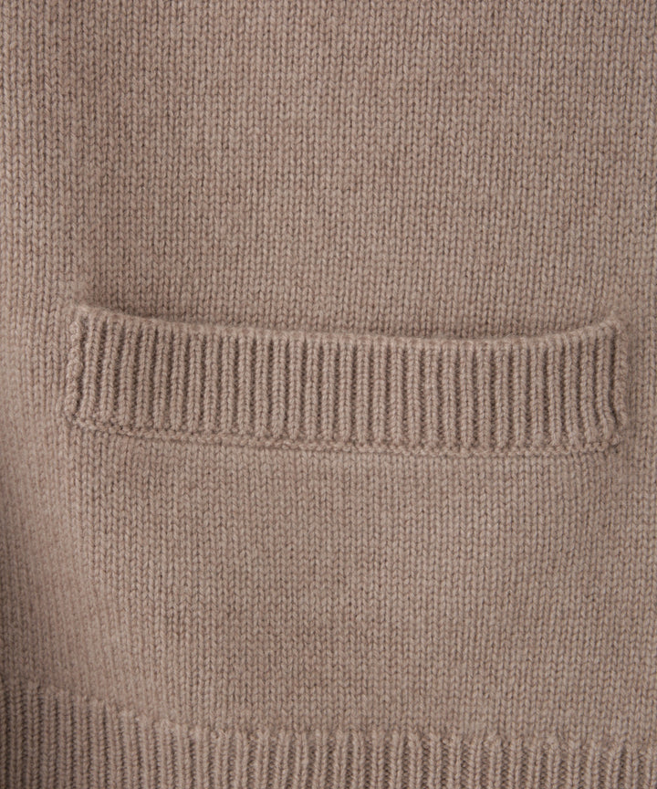 カシミヤニットカーディガン