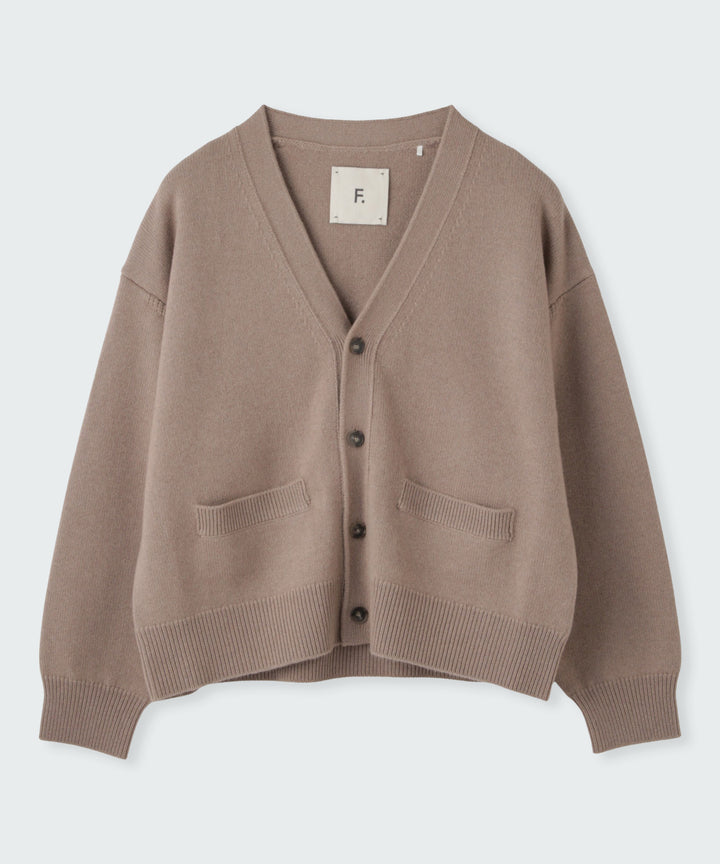 カシミヤニットカーディガン