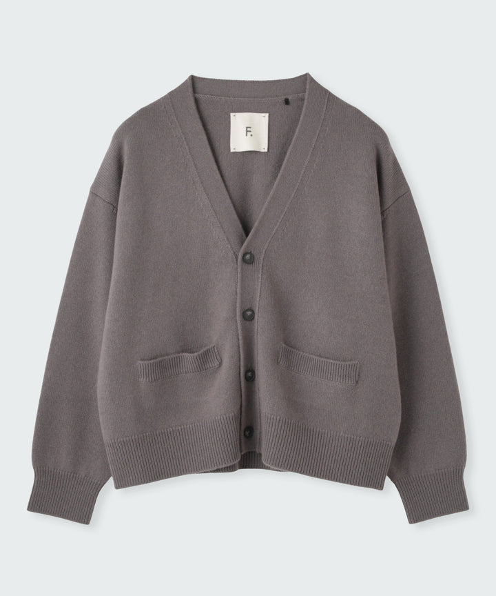 カシミヤニットカーディガン