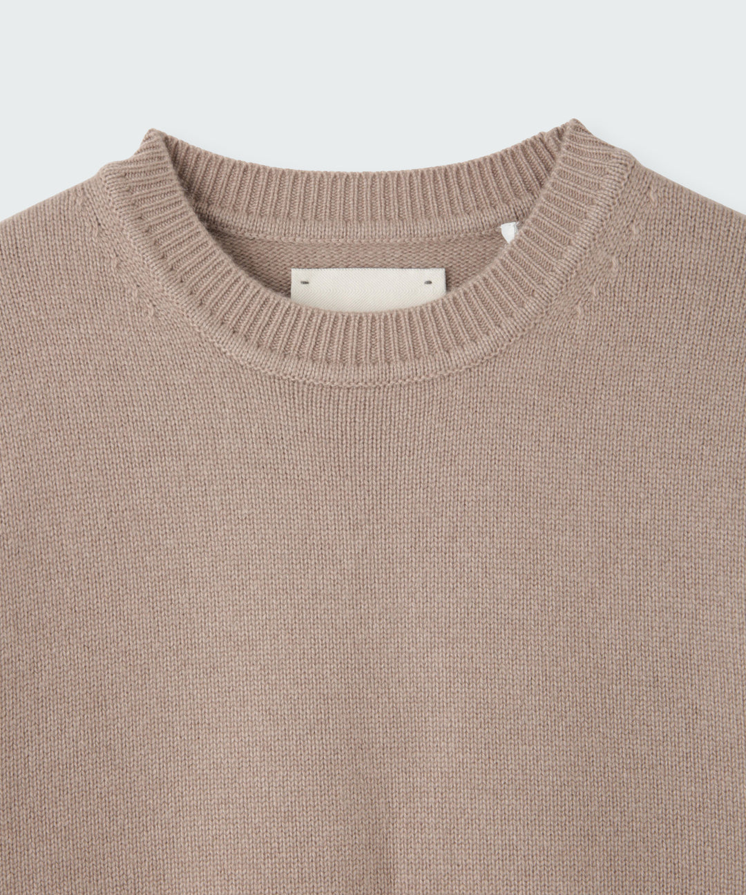 ハーフスリーブカシミヤニット