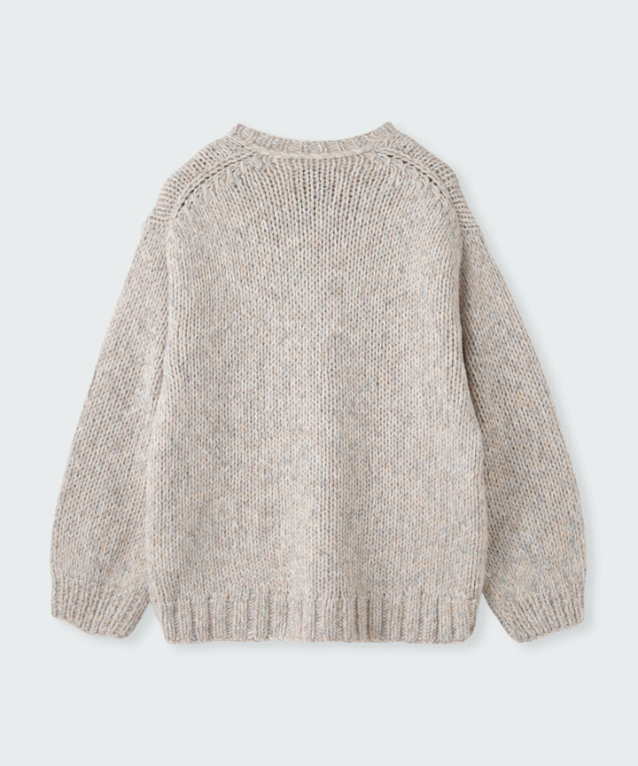 ローゲージボリュームニット