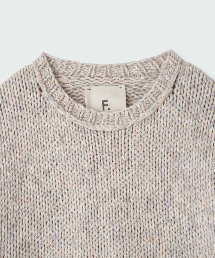 ローゲージボリュームニット