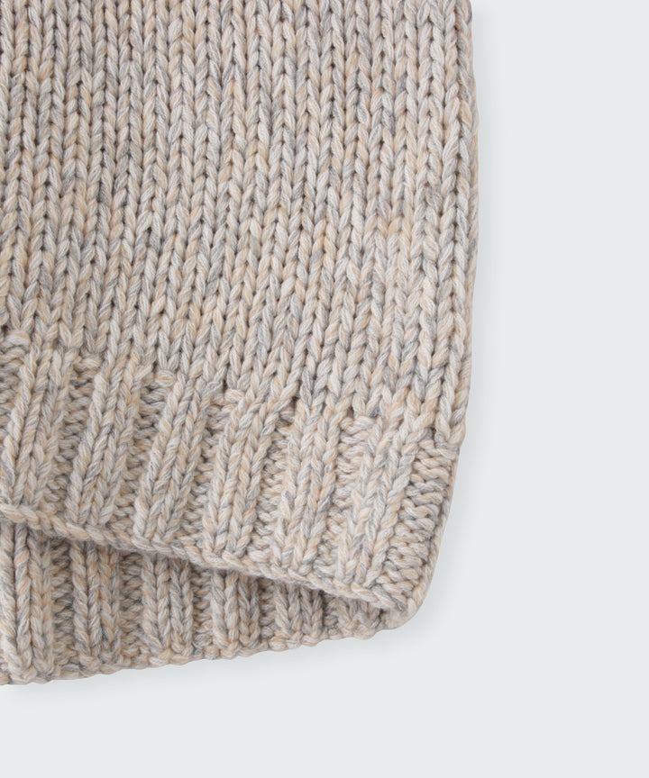 ローゲージボリュームニット