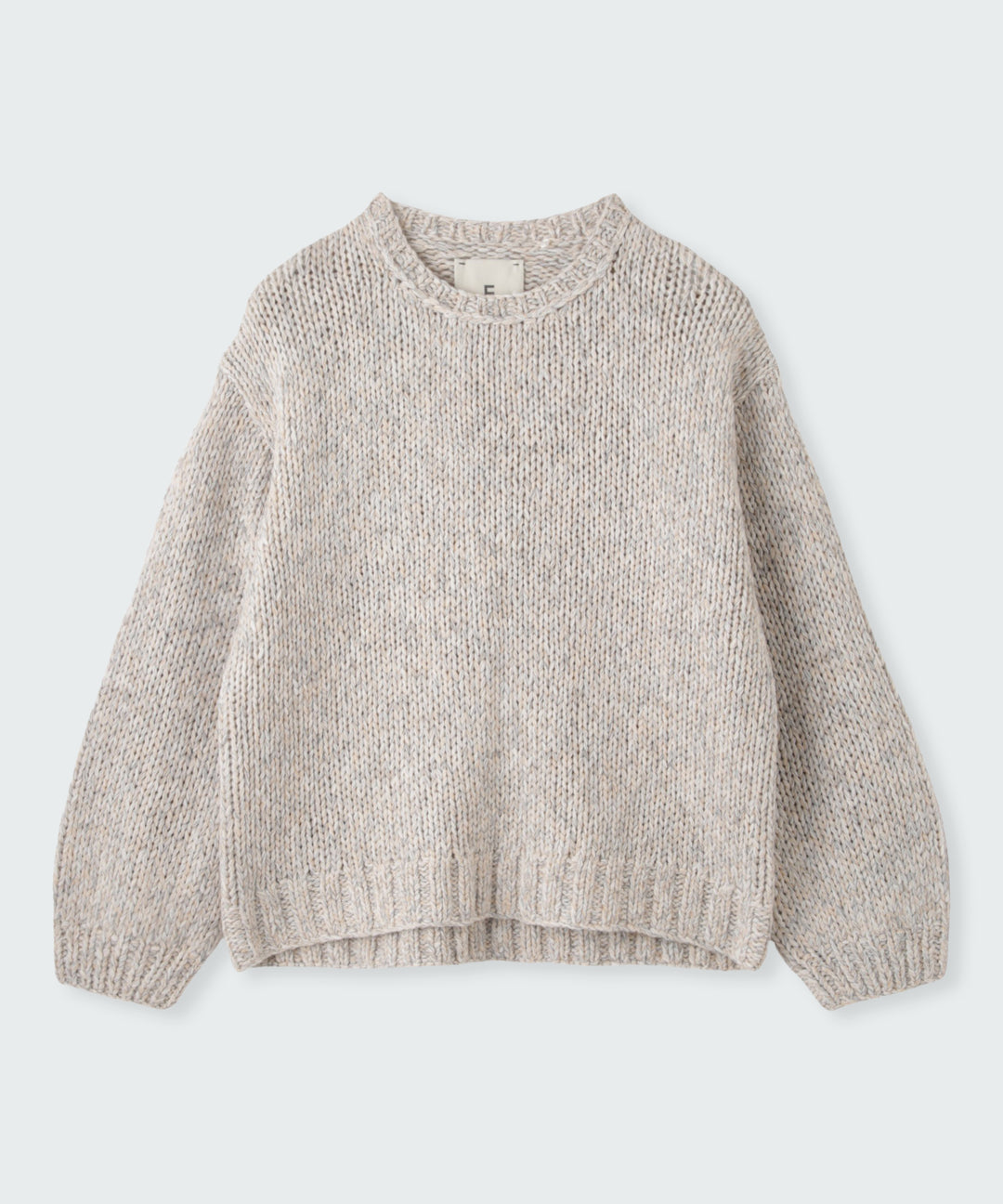 ローゲージボリュームニット