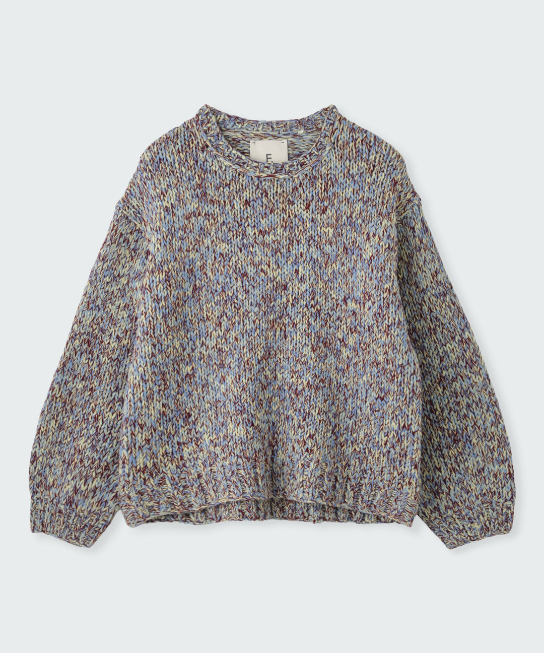 ローゲージボリュームニット