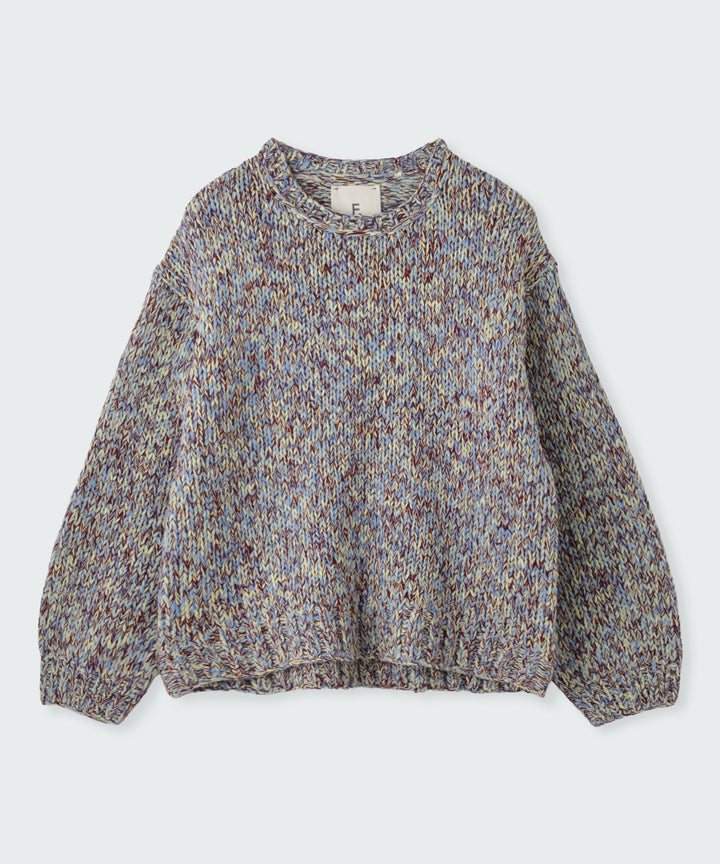 ローゲージボリュームニット