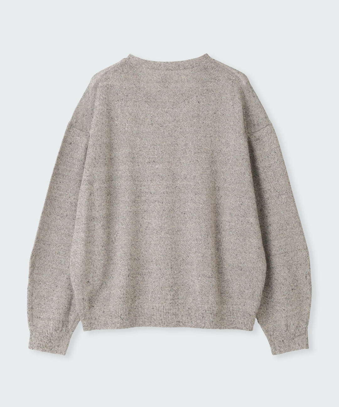 Mixed Linen Knit Pullover