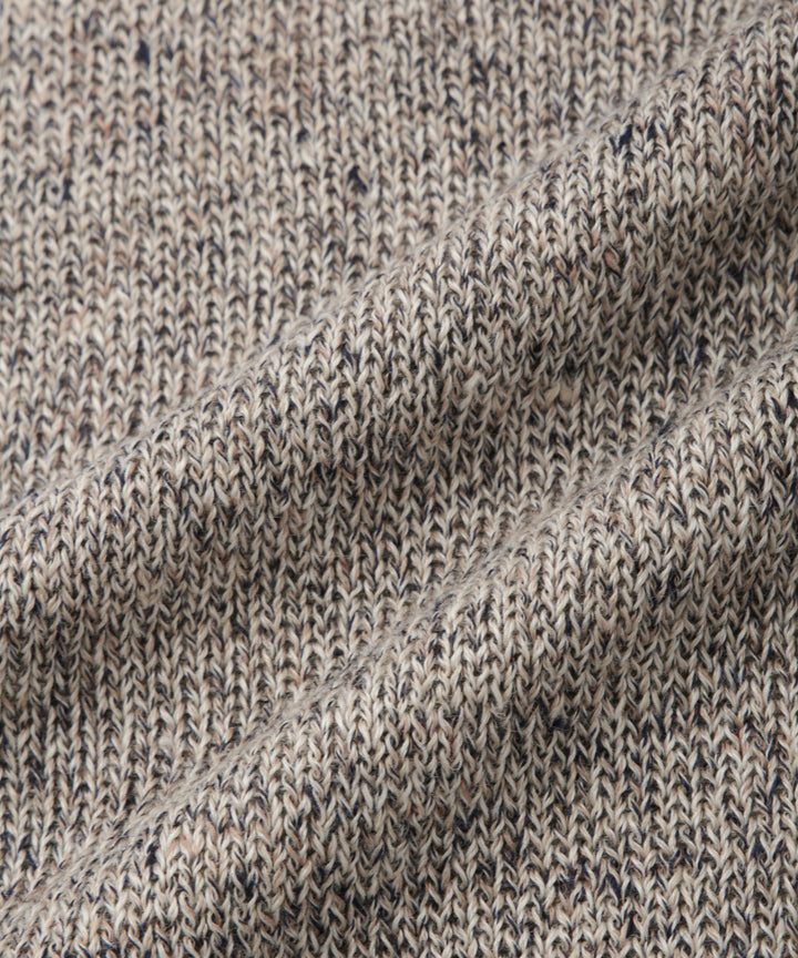 Mixed Linen Knit Pullover