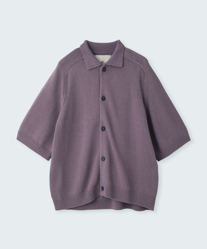 Lilyaarn Plain Knit Polo Shirt