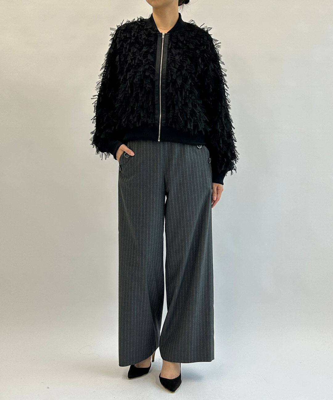 ストライプワイドパンツ – FACE SANS FARD ストライプワイドパンツ – FACE SANS FARD