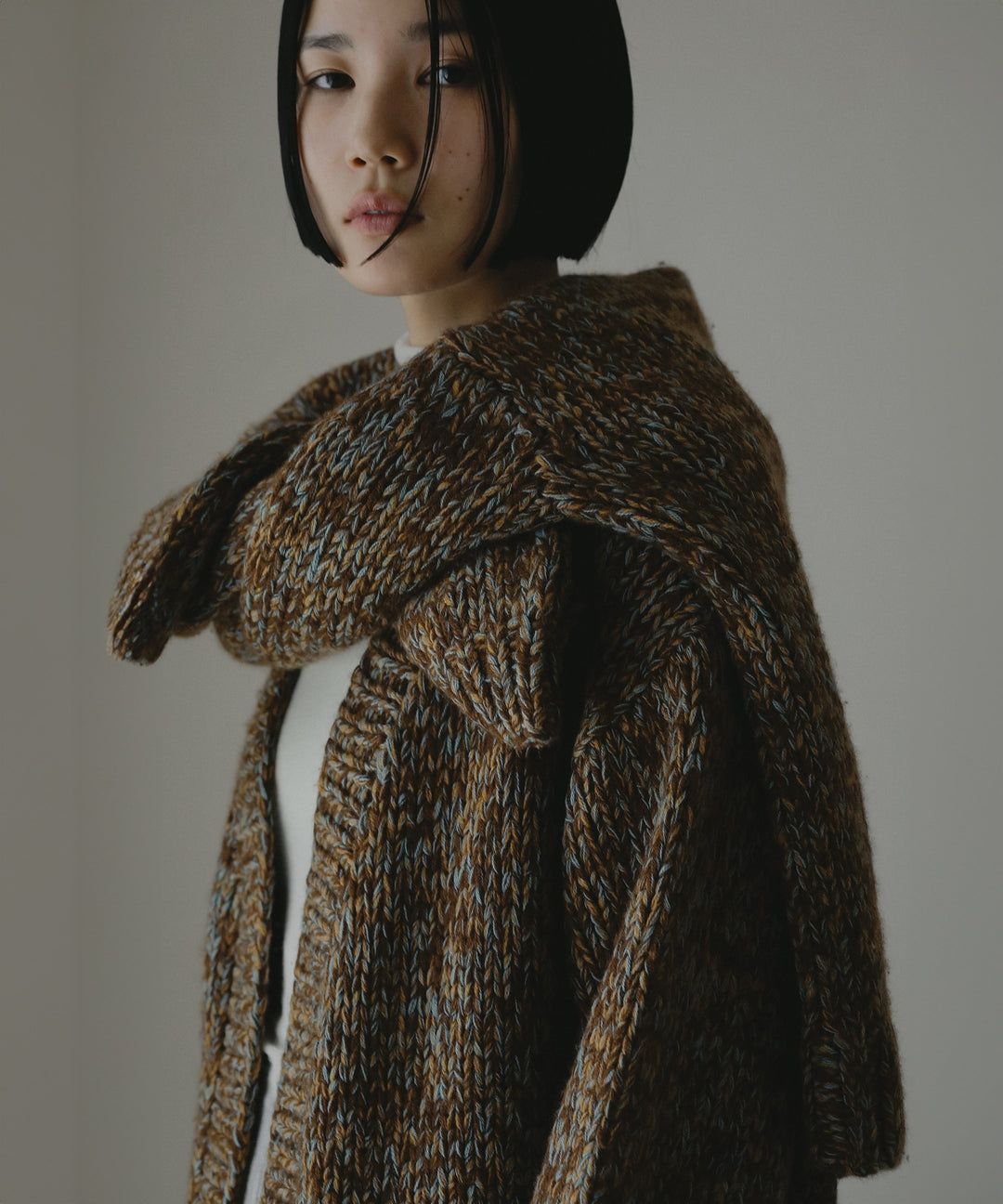 ローゲージニットカーディガン