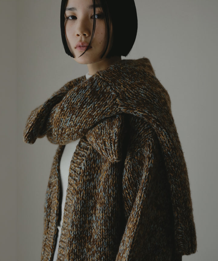 ローゲージボリュームニット