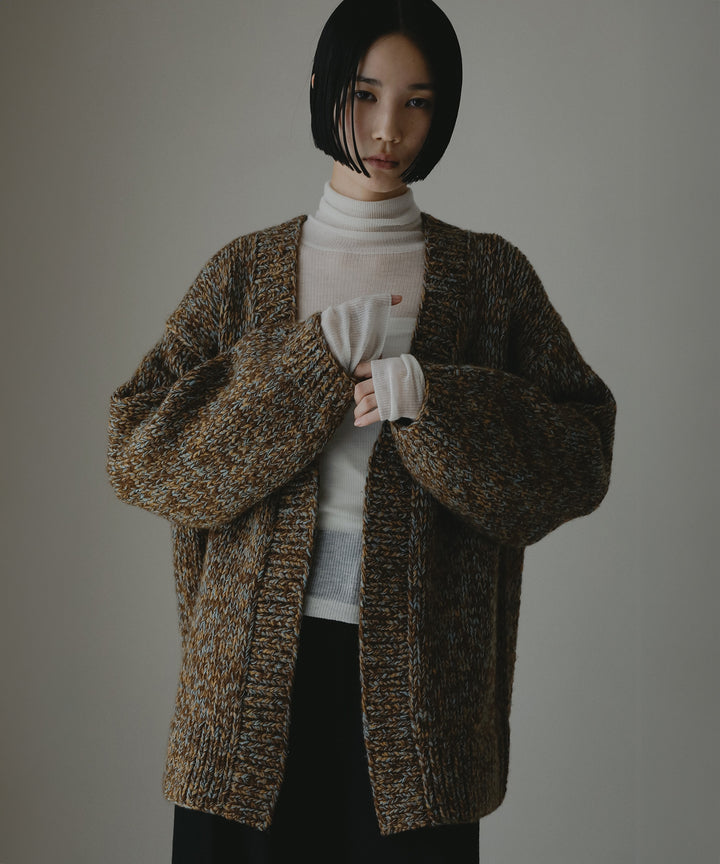 ローゲージニットカーディガン