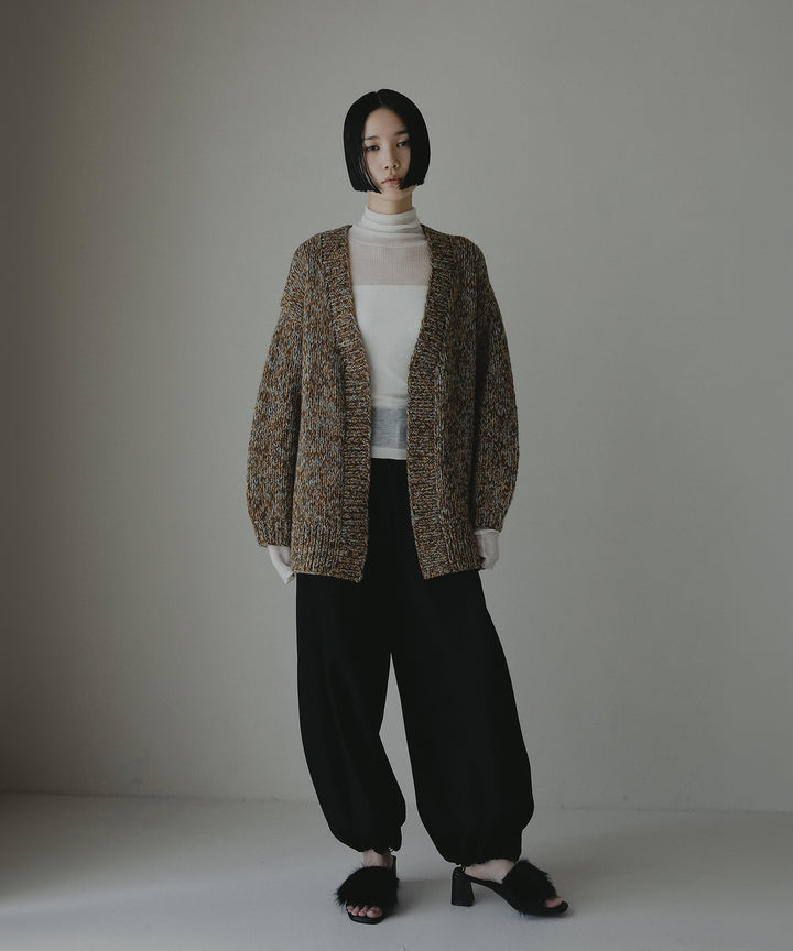 ローゲージニットカーディガン