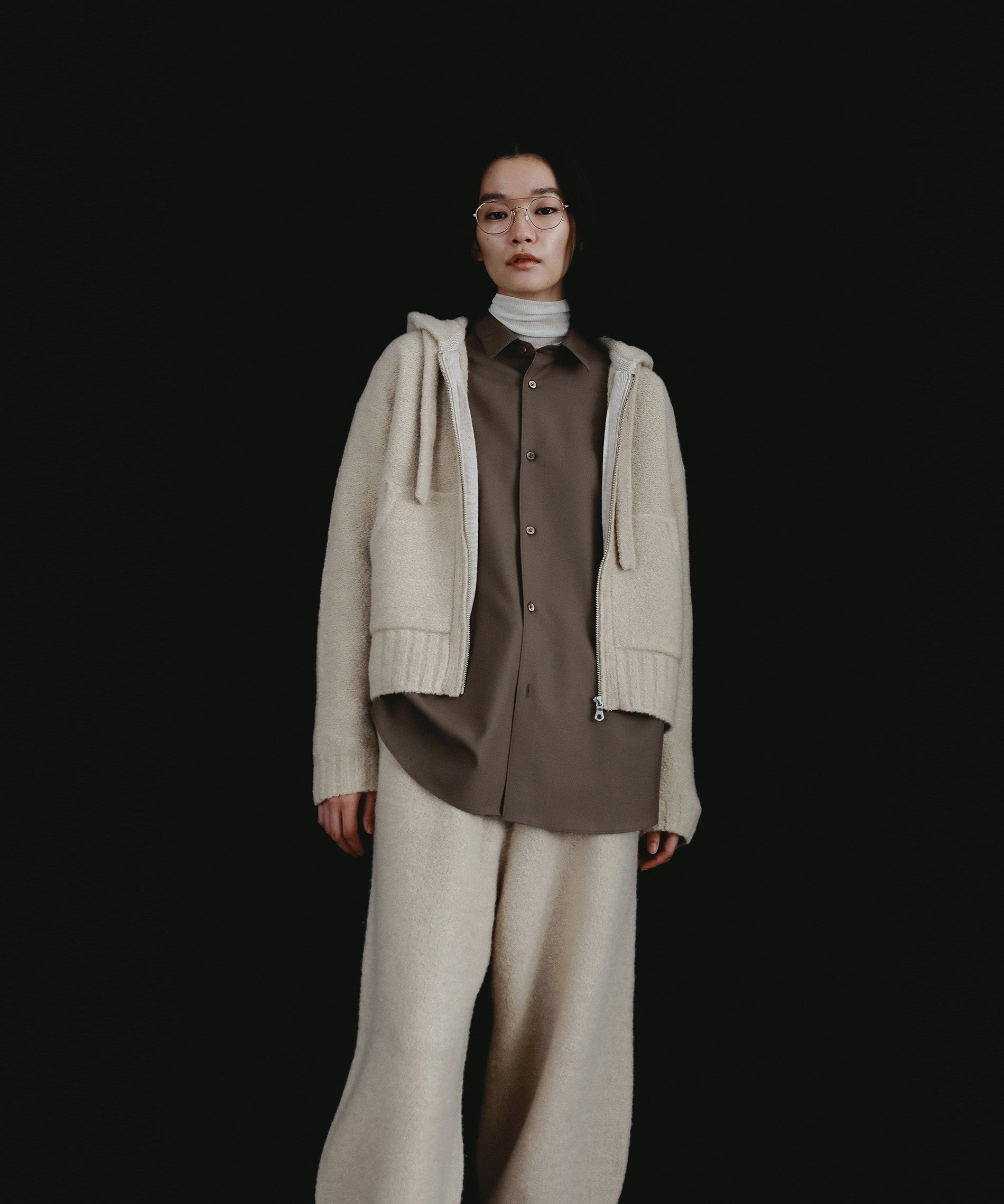 シアーリブタートルトップス – FACE SANS FARD