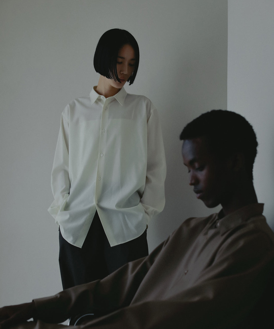 シンプルシャツ