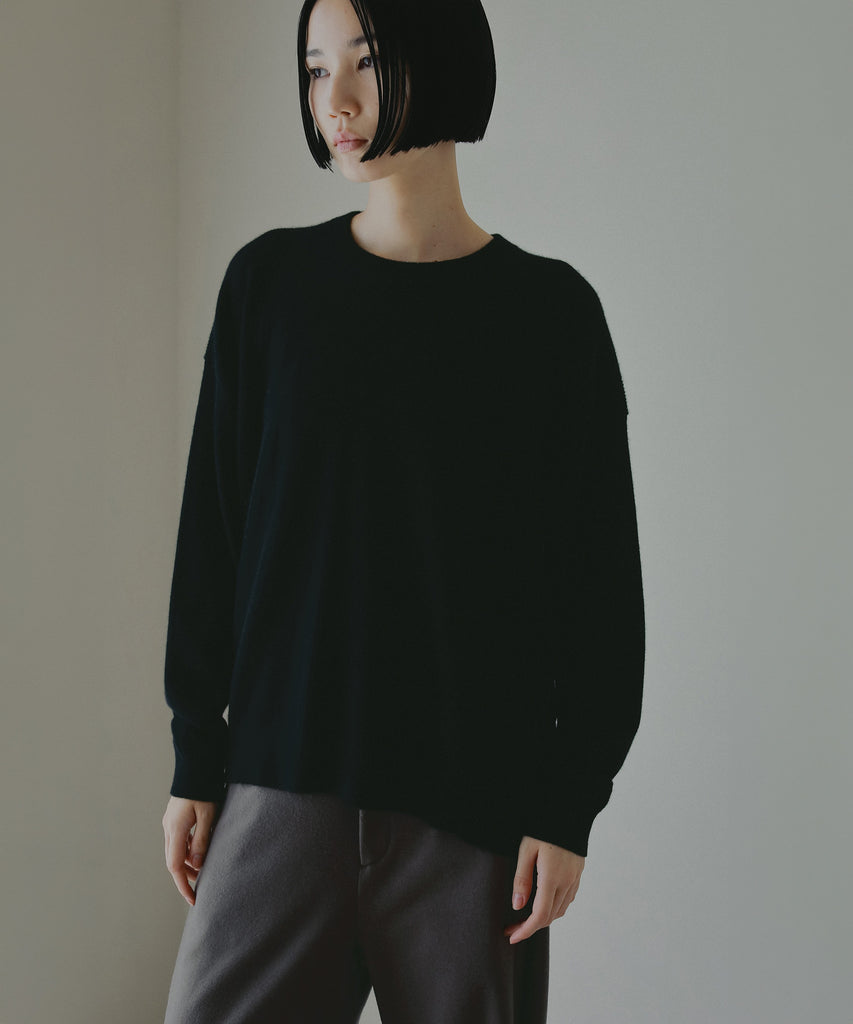 シンプルカシミヤニット – FACE SANS FARD