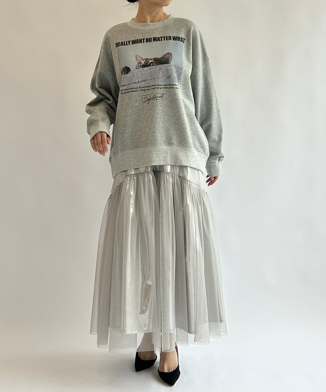メタリックチュールスカート – FACE SANS FARD メタリックチュールスカート – FACE SANS FARD