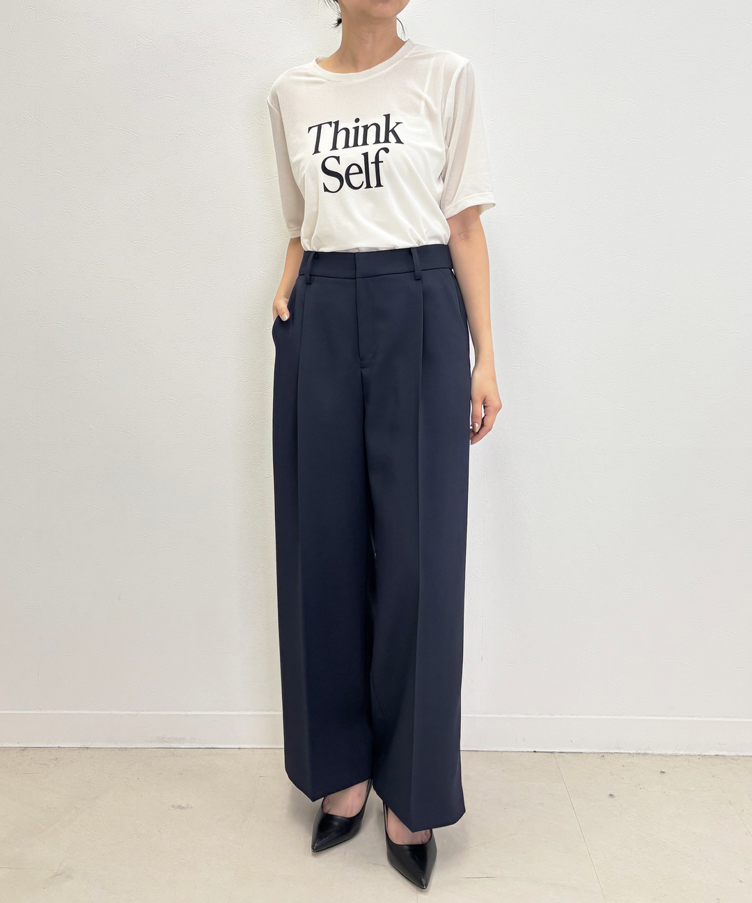 Think SelfロゴTシャツ