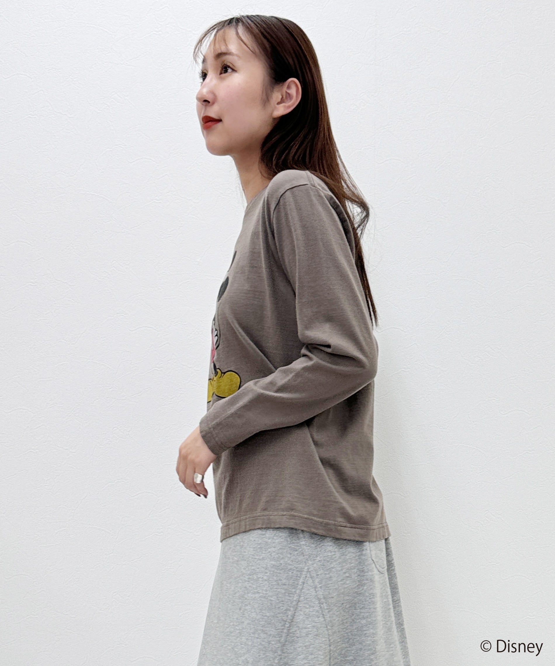 Disney（ディズニー）ミッキー/ロングスリーブTシャツ – FACE SANS FARD
