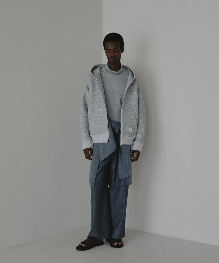 ラインデザインワイドパンツ