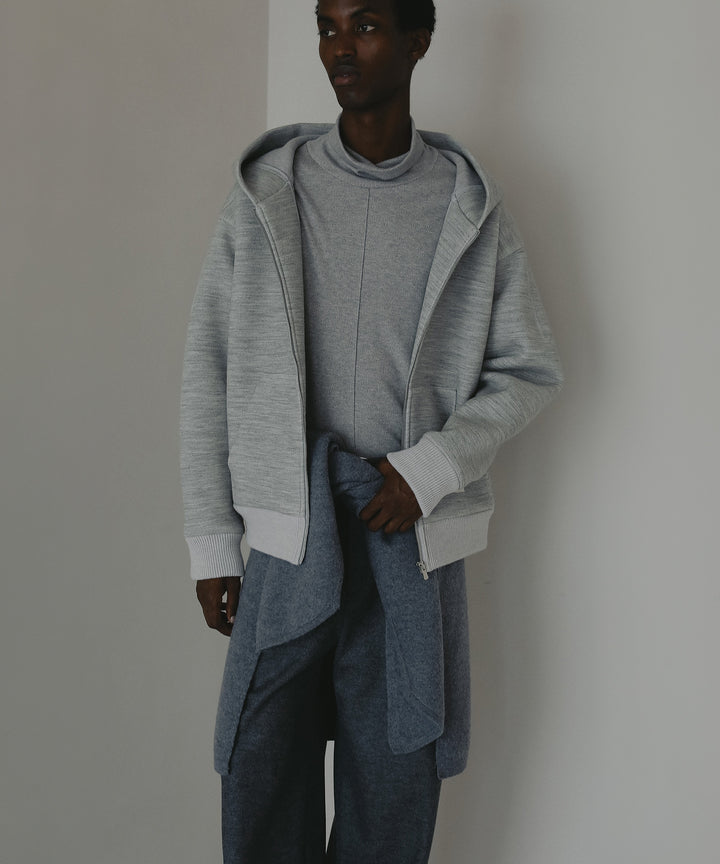 ダブルニットパーカー