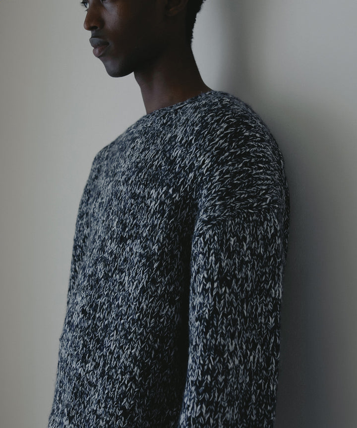 ローゲージボリュームニット